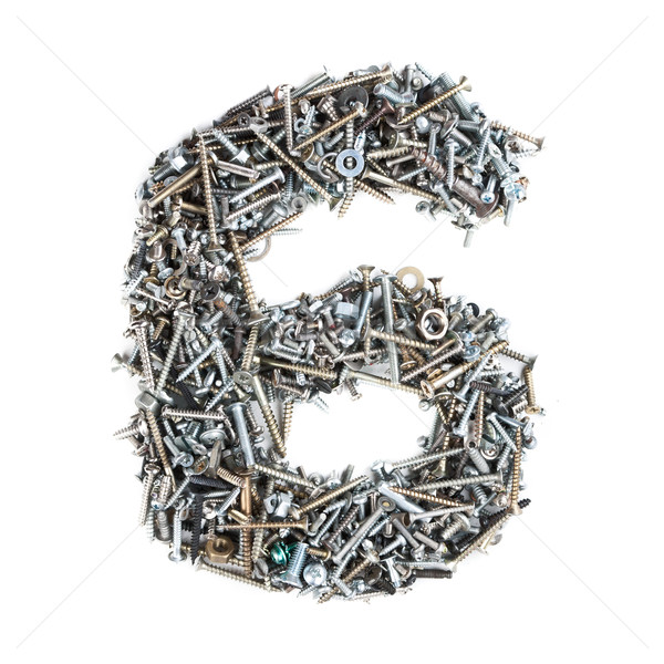 screws number Stock photo © grafvision