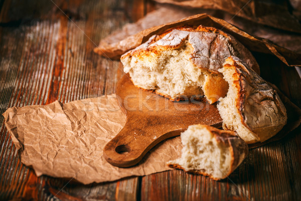 Crusty cereal bread Stock photo © grafvision