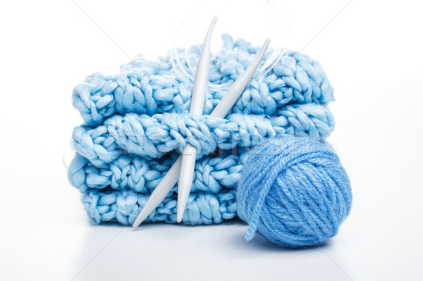 Needles and yarn Stock photo © grafvision