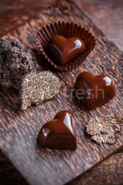 Chocolate praline Stock photo © grafvision