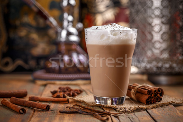 Delicious chai latte Stock photo © grafvision