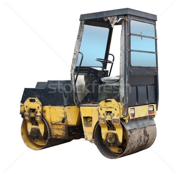 old road roller Stock photo © grafvision