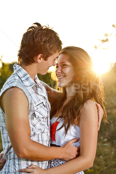 Perdu amour extérieur nature couple [[stock_photo]] © grafvision