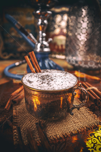 Delicious chai latte Stock photo © grafvision