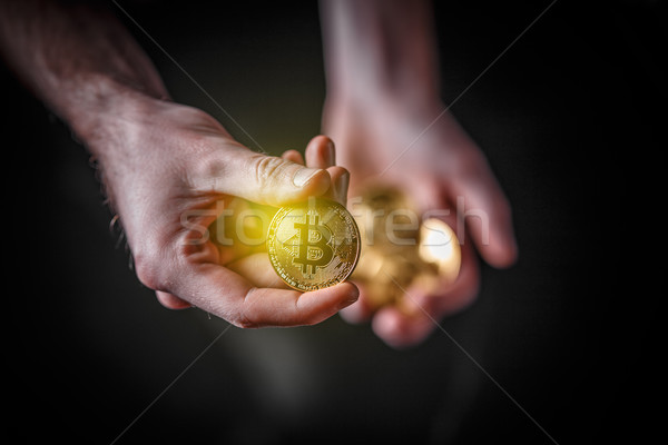  Cryptocurrency investment concept. Stock photo © grafvision