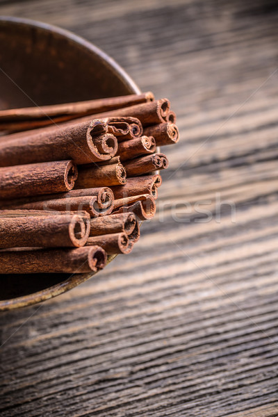 Fragrant cinnamon sticks Stock photo © grafvision