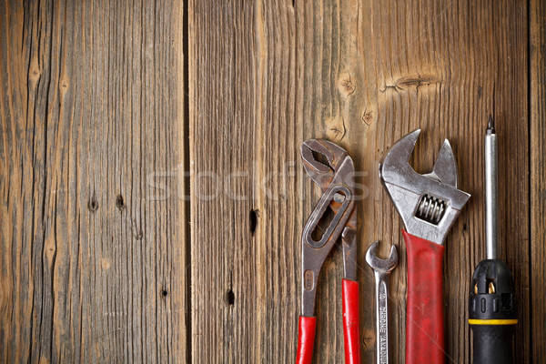 Set of tools Stock photo © grafvision