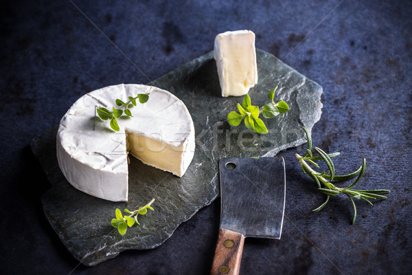 French camembert pieces Stock photo © grafvision