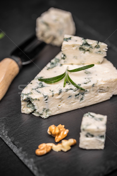 Blue cheese with nuts  Stock photo © grafvision