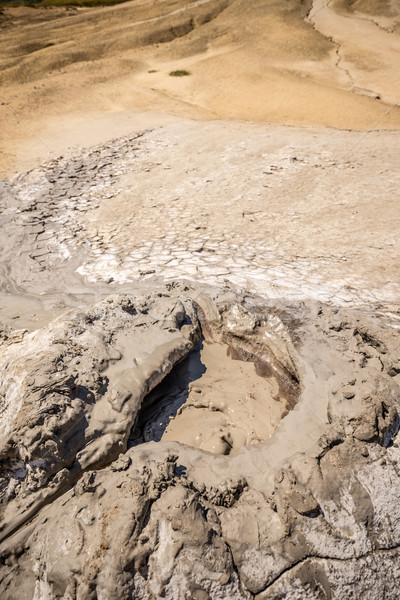 Bubbling mud hole Stock photo © grafvision