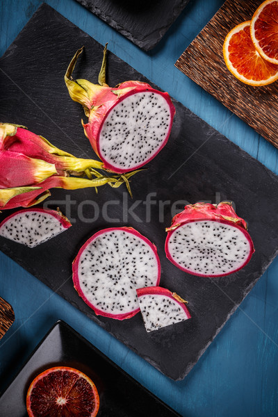 Pitahaya or dragon fruit Stock photo © grafvision