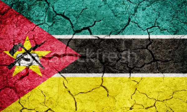 Republic of Mozambique flag Stock photo © grafvision