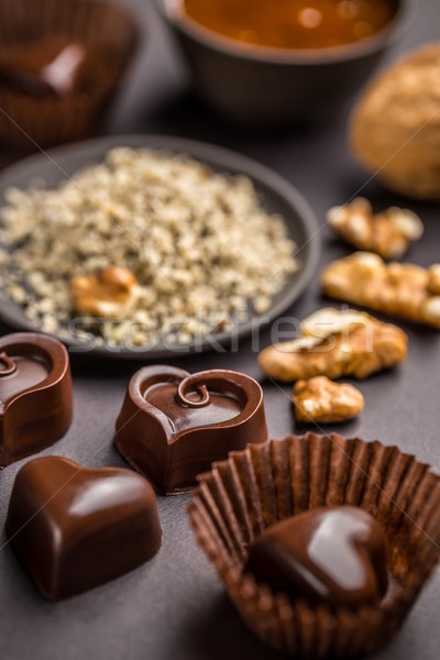 Chocolate sweets Stock photo © grafvision