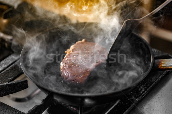 Beef steak Stock photo © grafvision