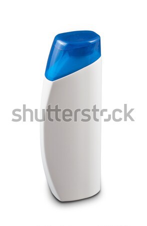 Plastica bottiglia shampoo isolato bianco capelli Foto d'archivio © grafvision