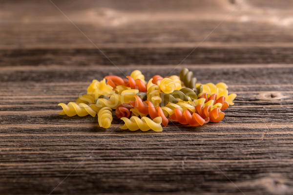 Pasta fusilli Stock photo © grafvision