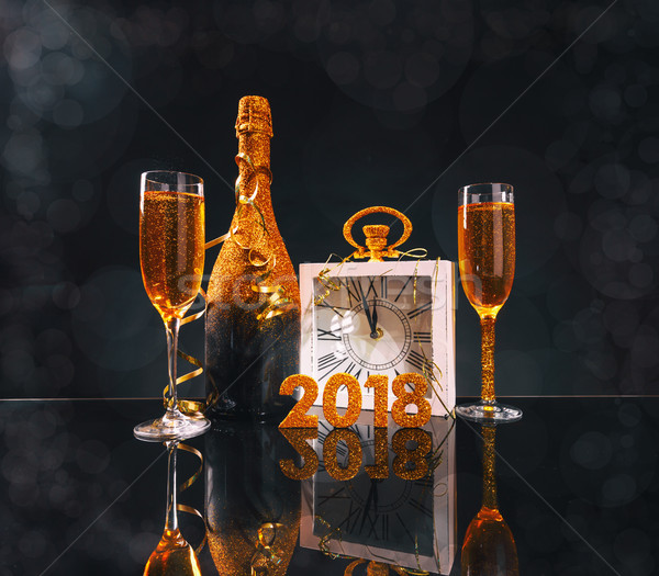 2018 New Year Stock photo © grafvision