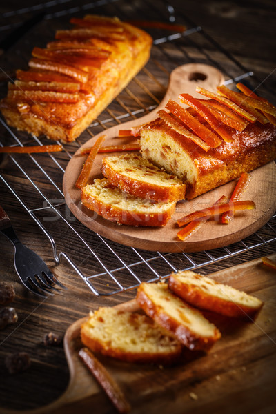 Delicious fruit loaves of bread Stock photo © grafvision