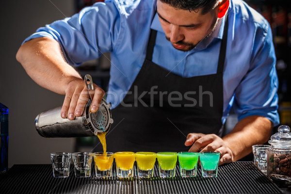 Rainbow color shots  Stock photo © grafvision