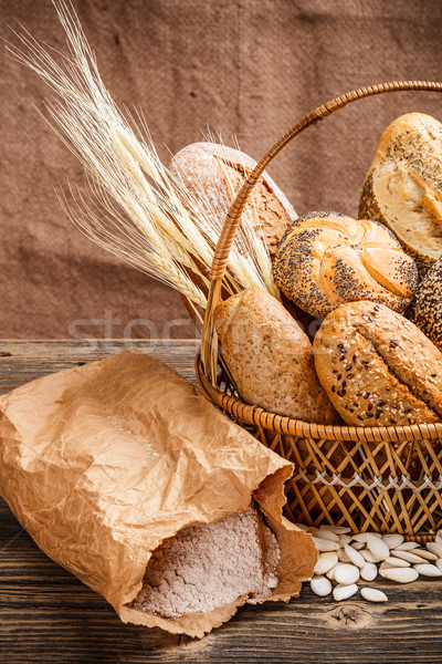 Composition of bread Stock photo © grafvision