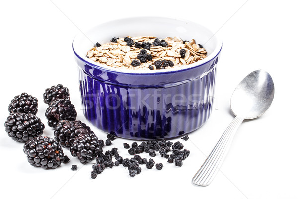 Muesli déjeuner alimentaire fruits grain [[stock_photo]] © grafvision