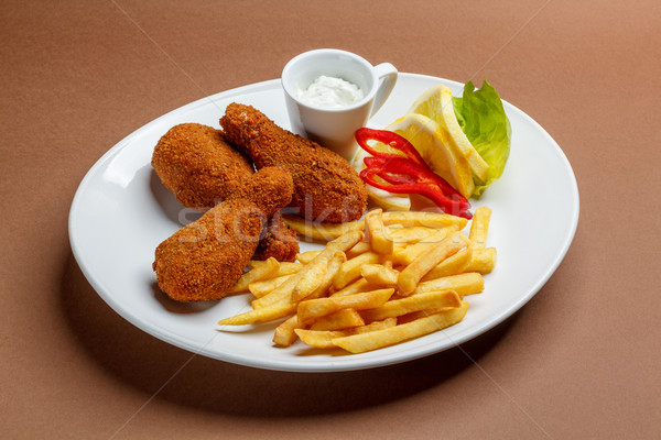 Chicken drumsticks Stock photo © grafvision