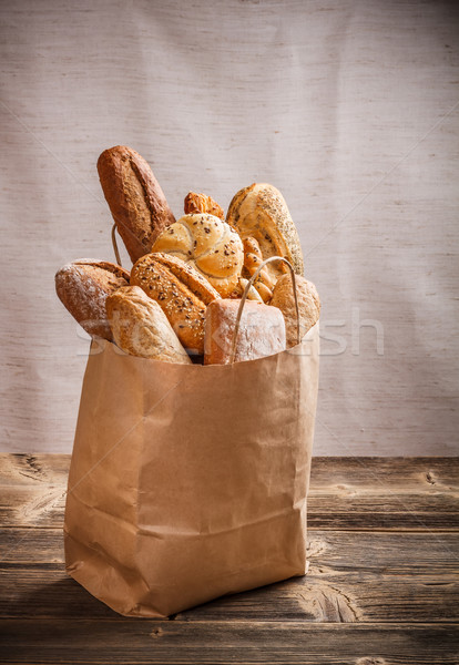 Assortment of baked goods Stock photo © grafvision