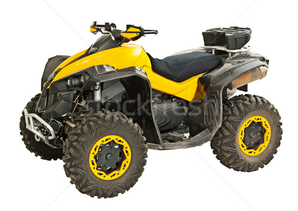 Yellow quadbike Stock photo © grafvision