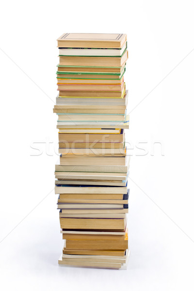 Książek odizolowany biały szkoły grupy Zdjęcia stock © grafvision
