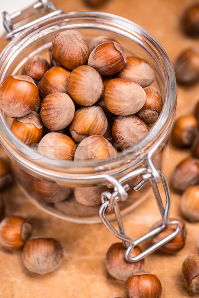 Hazelnuts Stock photo © grafvision