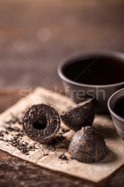Pu erh tea Stock photo © grafvision