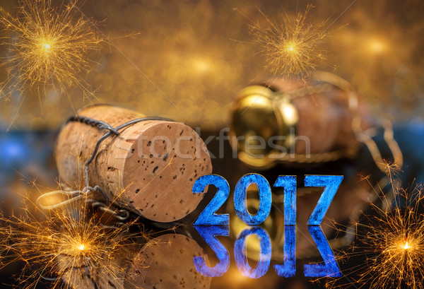 Champagne cork  Stock photo © grafvision