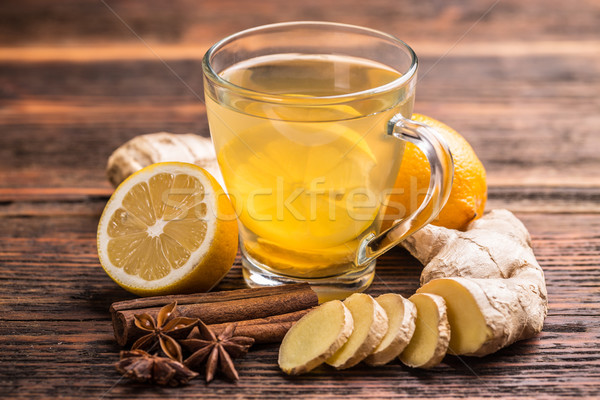 Ginger tea Stock photo © grafvision