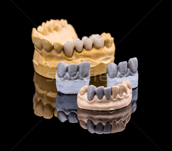 Set of dentures Stock photo © grafvision