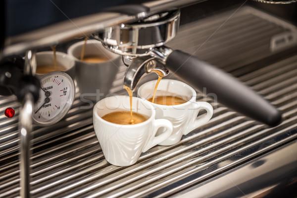 Professional espresso machine Stock photo © grafvision