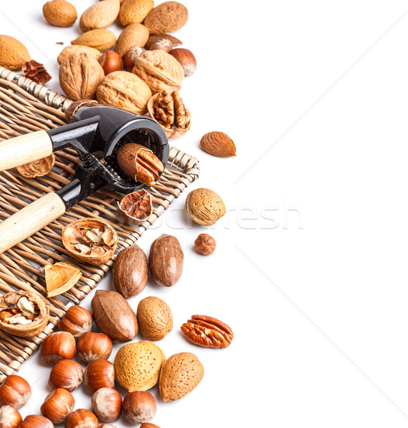 Pecan nut Stock photo © grafvision