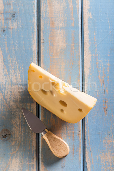 Emmental cheese piece Stock photo © grafvision