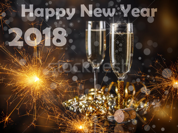 2018 New Year  Stock photo © grafvision