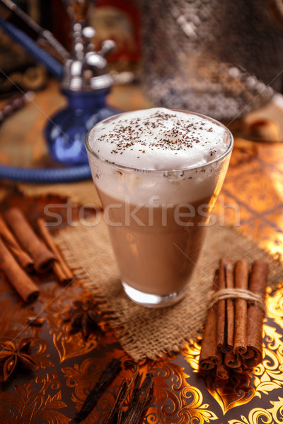 豊富な クリーミー 混合 黒 茶 エキゾチック ストックフォト © grafvision