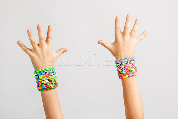 Loom bracelets  Stock photo © grafvision
