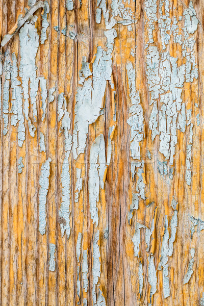 Oud hout Blauw textuur abstract vloer achtergronden Stockfoto © grafvision