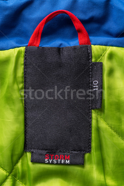 Kid coat label Stock photo © grafvision