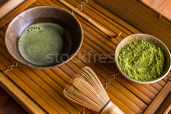  Matcha tea Stock photo © grafvision
