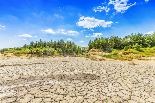 Foto d'archivio: Lago · letto · up · terra · fiume · morti