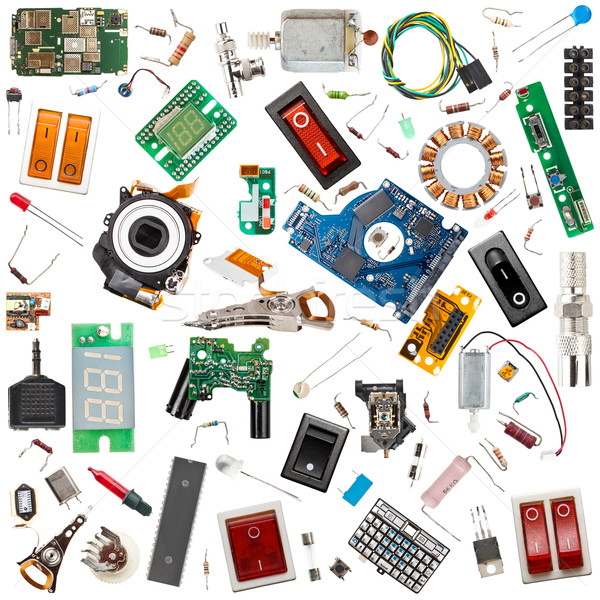 Electronic components Stock photo © grafvision