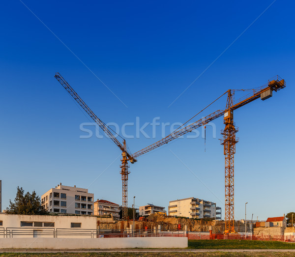 Construction work site Stock photo © grafvision