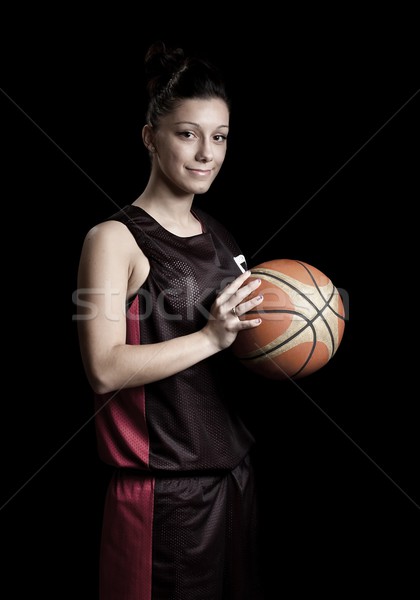 female basketball Stock photo © grafvision