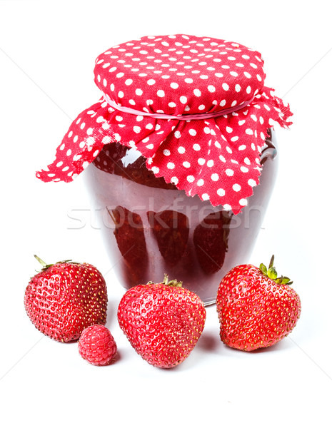 Strawberry jam Stock photo © grafvision