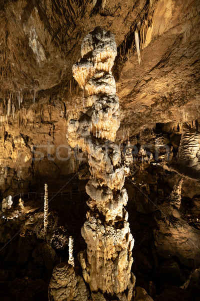 Stalactites and stalagmites  Stock photo © grafvision