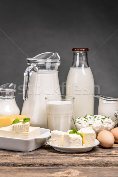 Dairy products  Stock photo © grafvision